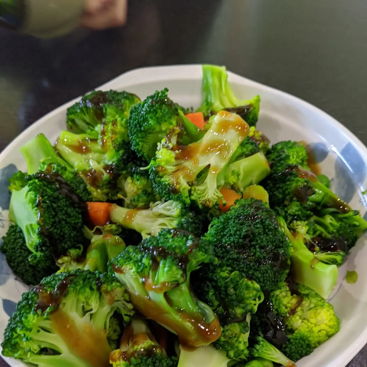 steamed broccoli with oyster sauce 蚝油西兰花
